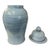 Introducing the Lake Blue Temple Lidded jar / Ginger Jar , a refined and intricately designed piece that seamlessly...