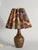 This very rare mid-century modern table lamp is a classic example of West German pottery by Scheurich, dating from the...