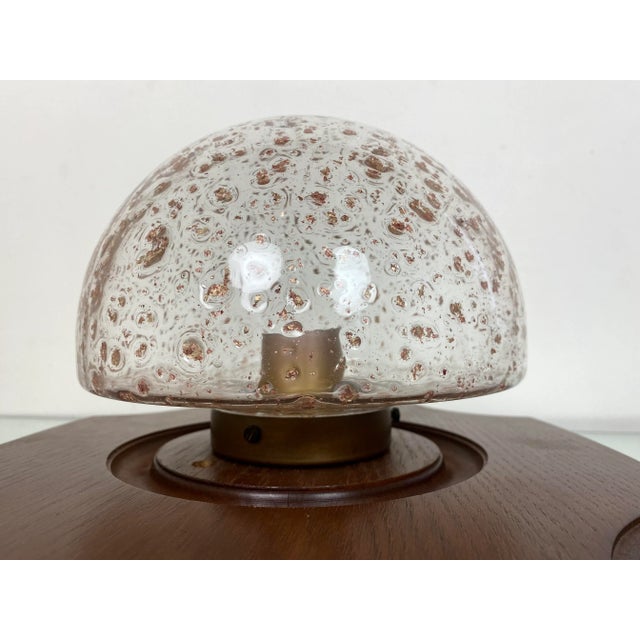 Brown Wall Lamp from Temde, 1970s For Sale - Image 8 of 11