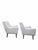 Charles Ramos MCM Lounge Chairs Attributed to Charles Ramos, Newly Reupholstered - Pair For Sale - Image 4 of 11