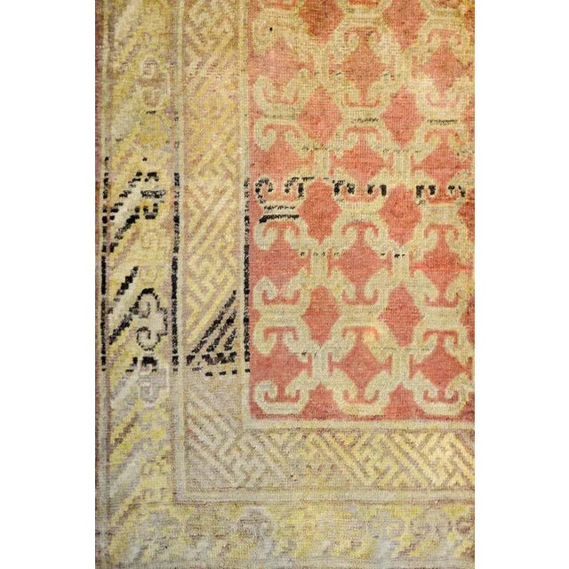 Tribal Early 20th Century Khotan Rug For Sale - Image 3 of 6