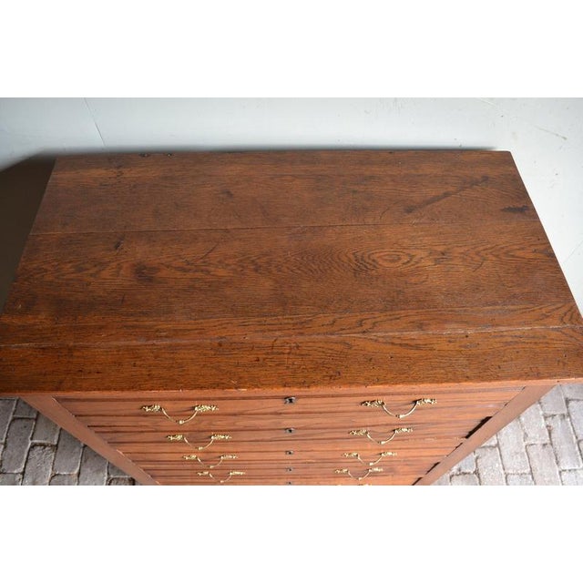 Antique Oak Chest of Drawers For Sale - Image 7 of 11