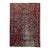 1920s, Antique Persian Hamadan Rug, Distressed Geometric Medallion, 4 X 6 For Sale