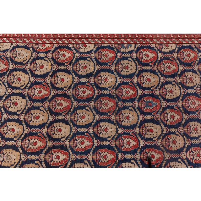 Antique 19th Century Caucasian Runner For Sale - Image 4 of 9