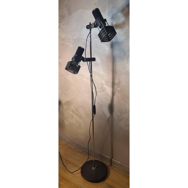 Metal Floor Lamp from Hustadt Leuchten, Germany, 1975 For Sale - Image 4 of 10
