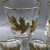 Libbey Glass Co. Libbey Gold Oak Leaf/Gold Rim Low Ball Glasses Whiskey Glasses-Set of 5 For Sale - Image 4 of 13