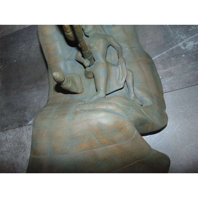 Vintage Wood Sculpture, 1940s For Sale - Image 3 of 11