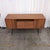 2020s Scandinavian Designs Lanson Sideboard 59 In, Solid Poplar, Light Walnut With Brass-Capped Legs For Sale - Image 5 of 7