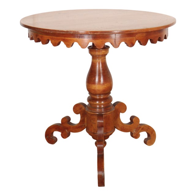 Swedish Circular Side Table For Sale