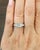 Modern 1.25 Ct Emerald Cut Diamond Ring Size 4.5 For Sale - Image 3 of 10
