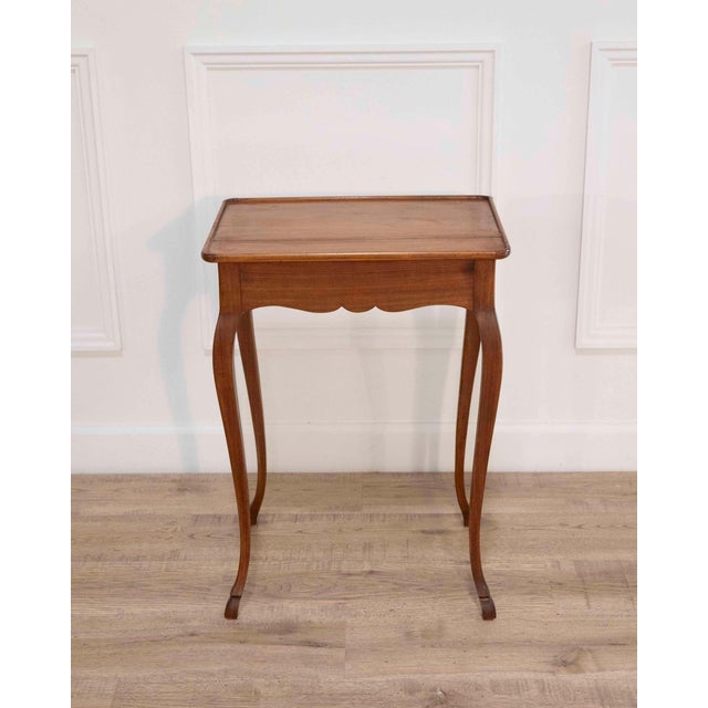 Small Louis XV Style Fruitwood Side Table, Early 20th Century For Sale In Atlanta - Image 6 of 8