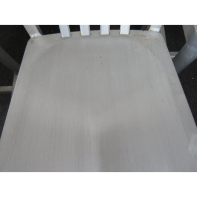 Set of Four Metal Dining Chairs For Sale In New York - Image 6 of 11