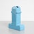 Ettore Sottsass Shiva Capsule Limited Edition Blue Vase attributed to Ettore Sottsass For Sale - Image 4 of 12
