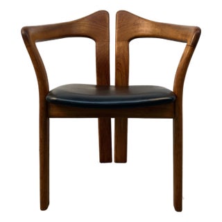 Vintage Attributed Koefoed “Pablo” Danish Modern Teak Dining Chair For Sale
