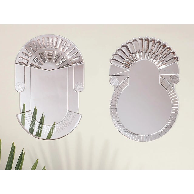Scena Olimpico Wall Mirror by Nikolai Kotlarczyk for Portego For Sale - Image 4 of 5