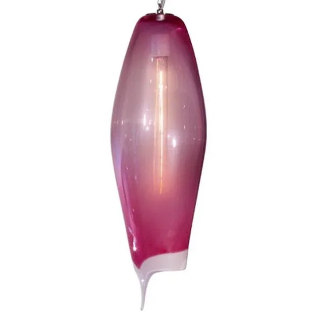 Mid-Century Modern Virtue Pendant Light in Posey For Sale - Image 3 of 3