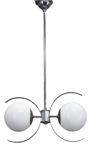 Bauhaus Chandelier, Czechoslovakia, 1940s