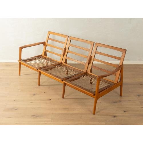 Vintage Teak Three-Seater Sofa, 1960s For Sale - Image 9 of 10