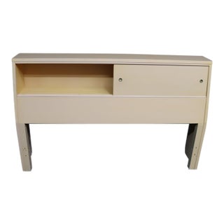Mid-Century Modern Painted Double Headboard Attributed to American of Martinsville For Sale