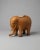 Vintage Woven Rattan Elephant Storage Box For Sale - Image 4 of 5
