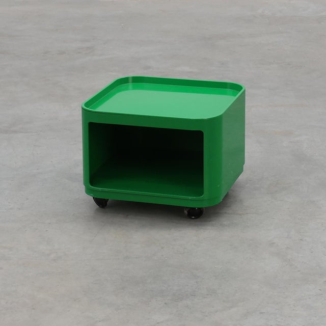 Green Model 4970 Storage Unit by Anna Castelli Ferrieri for Kartell, Italy, 1970s For Sale - Image 11 of 11