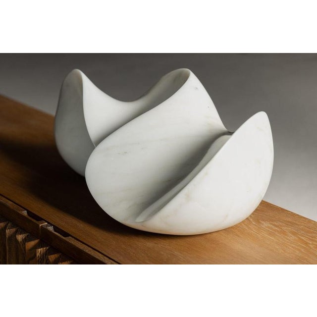 Frie, Abstract Carrara Marble Sculpture, 1970, Marble For Sale - Image 6 of 18