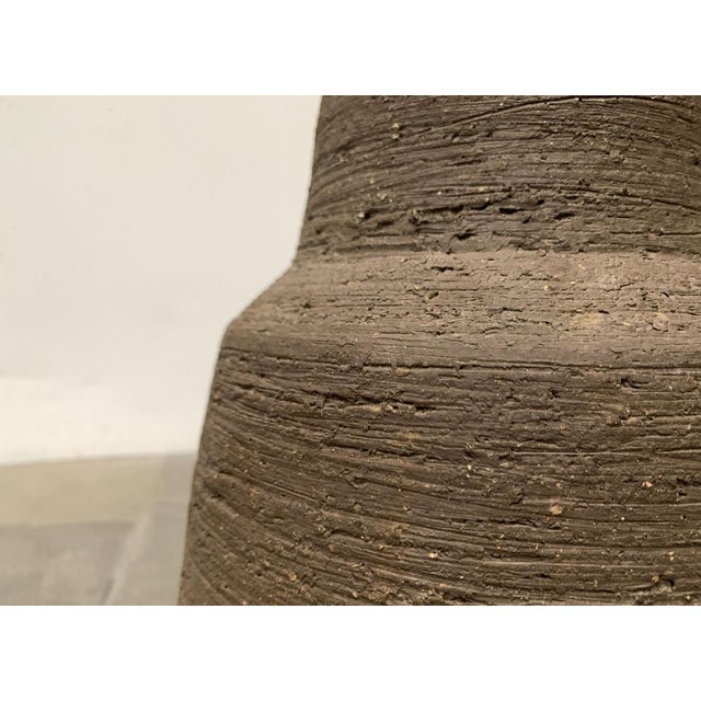 Mid-Century Modern Mid-Century Brutalist German Floor Vase from Krösselbach Keramik, 1960s For Sale - Image 3 of 18