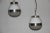 - Delta ceiling lamps by Sergio Mazza - Made in the 1960s - Full height of wire 80cm This piece has an attribution mark, I...