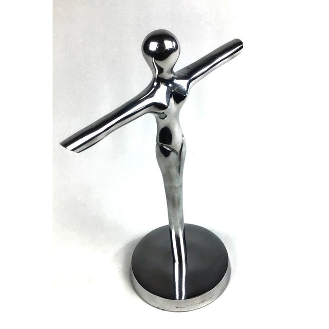 Contemporary Aluminum Dressing Table Jewelry Display Holder For Sale - Image 3 of 6