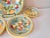 Blue Late 20th Century Hand Painted Vegetable 5 Piece Ceramic Serving Bowl Set For Sale - Image 8 of 10