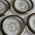 1970s Italian Silverplate & Crystal Starburst Coasters — Set of 6 For Sale In Baltimore - Image 6 of 12