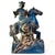 1950's Chinoiserie Stoneware Turquoise Teal Tang Warriors on Horses - Pair For Sale - Image 6 of 12