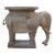 Large Wicker Italian Elephant Table For Sale