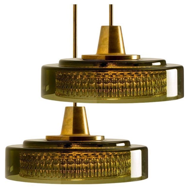 Glass Pendants by Carl Fagerlund for Orrefors, 1960s, Set of 2 For Sale - Image 18 of 18