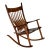 Sam Maloof Style Sculptural Rocking Chair by Harold Dodson, Pickens Sc, 2006 For Sale
