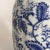 Chinoiserie Vintage Blue & White Chinoiserie Lidded Ginger Jar Floral Chinese Guan-Style Porcelain For Sale - Image 3 of 11