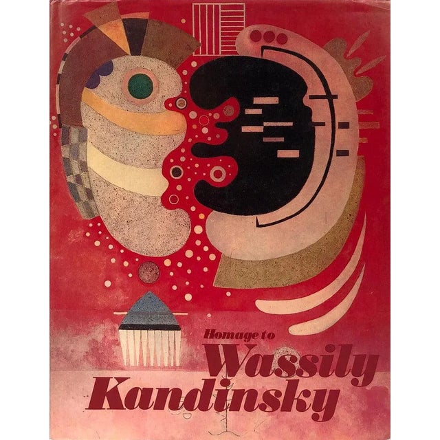 1975 Wassily Kandinsky 'Homage to Wassily Kandinsky' Expressionism Red,Brown,Black Book For Sale - Image 4 of 4