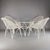 Italian Garden Table and Chairs, 1950s, Set of 5 For Sale - Image 10 of 11
