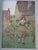 Red Early 20th Century Art Book Eleanor Fortescue Brickdale, 24 Full Color Tipped in Illustrations Fine Re-Binding "Old English Songs & Ballads" For Sale - Image 8 of 18
