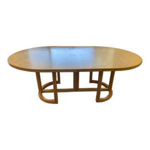 1960s McGuire San Francisco Extendable Dining Table
