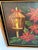 Mid 20th Century Vintage Original Poinsettia and Lantern Christmas Holiday Painting, Signed Norma For Sale - Image 5 of 8