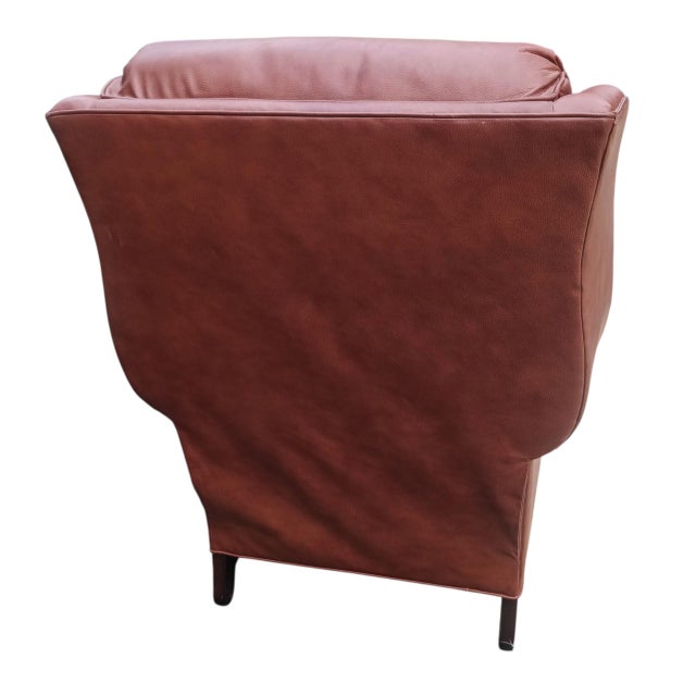 Animal Skin MotionCraft Model 1760 Attorney Full Grain Leather Recliner For Sale - Image 7 of 10