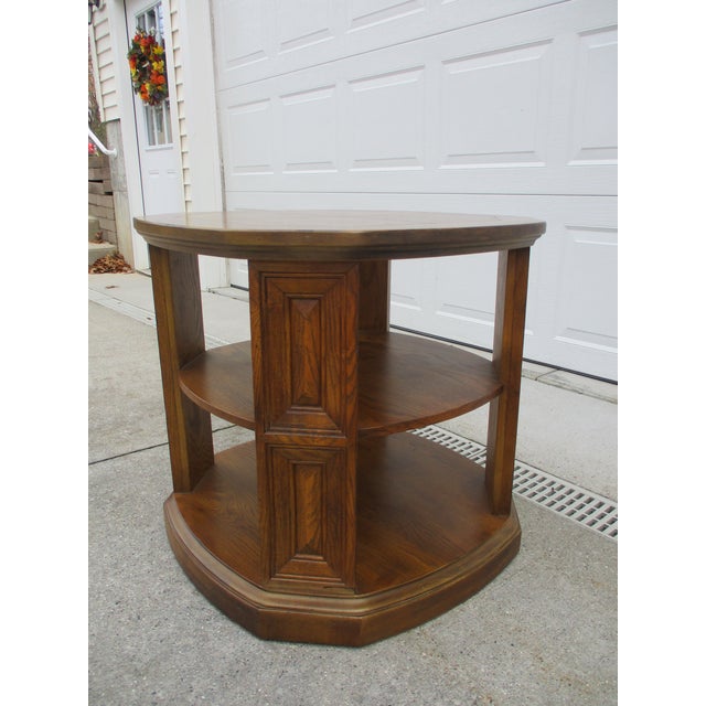 Henredon Side or Library Table Artefacts Collection Chairish