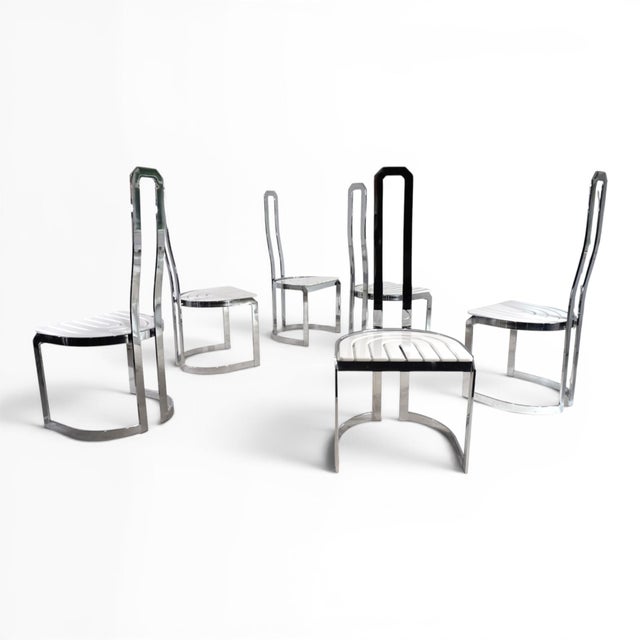 Postmodern Allmilmö Dining Chairs, 1980, Set of 6 For Sale - Image 11 of 18
