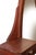Vintage Wooden Oval Mirror with Drawer, Italy For Sale - Image 6 of 10