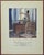 Very appealing French art deco era prints, "Chez Mercier Freres", presented in fine silver gilt House of Heydenryk frames....