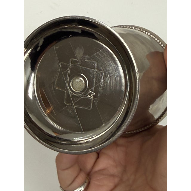 Antique Silver Plate Vase For Sale - Image 12 of 12