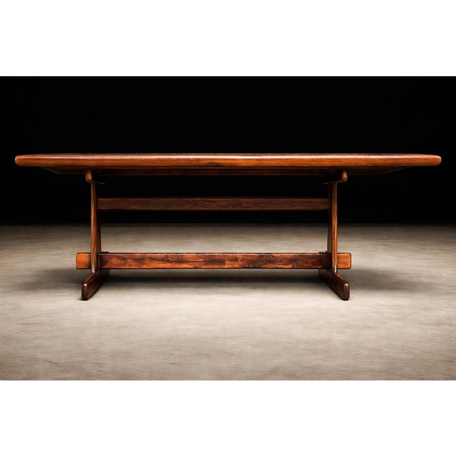 Brazilian Modern Dining Table in Rosewood by Jorge Jabour, 1960s – Lot 636A For Sale - Image 11 of 14