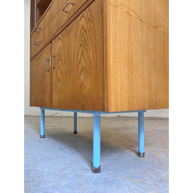 Type 426/F Cabinet in Ash with Lacquered Frame from Hellerau For Sale - Image 4 of 11