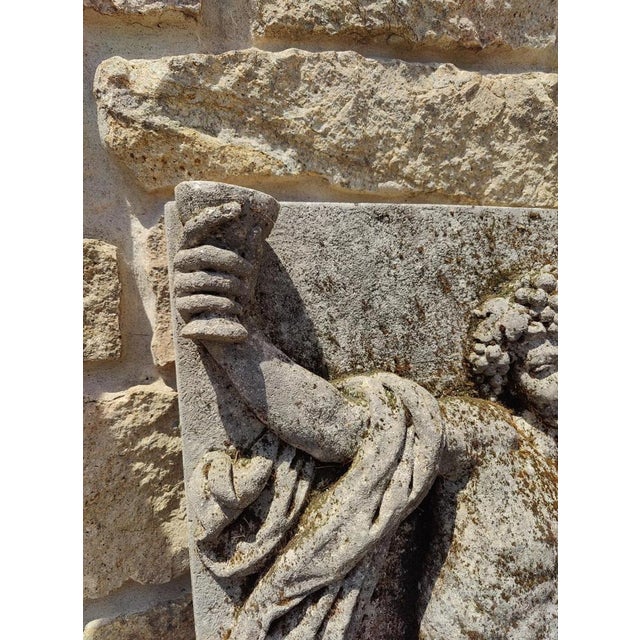 19th Century Stone Bas-Relief Depicting Bacchus, Vicenza For Sale - Image 5 of 11